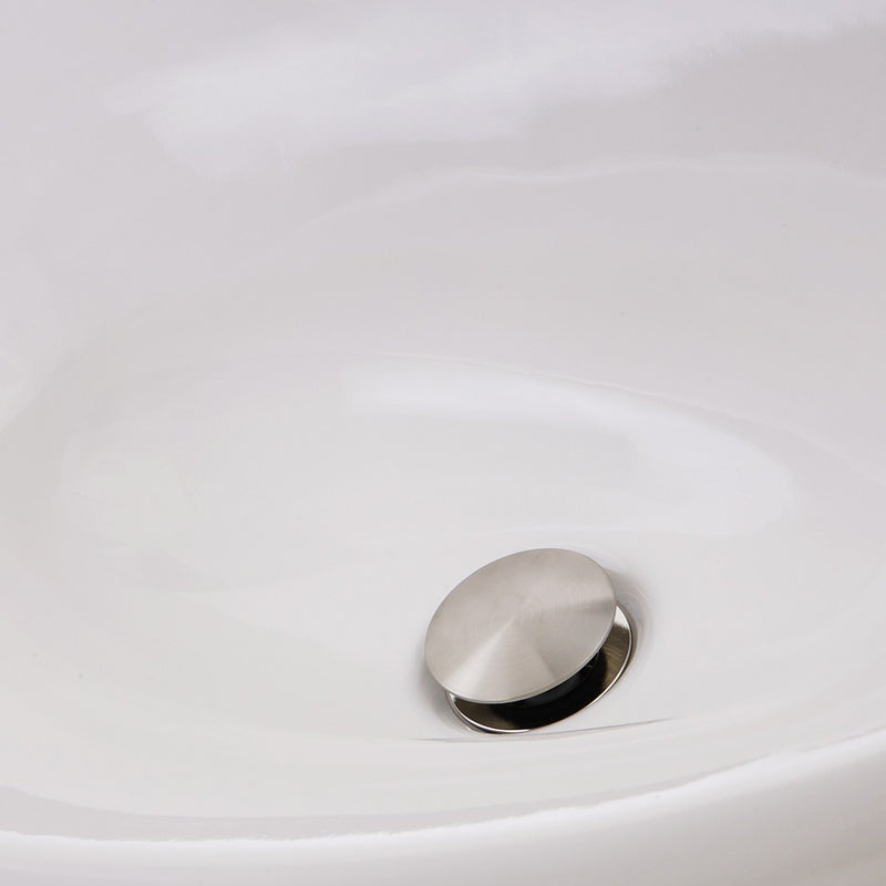 Nantucket Sinks Tortola Italian Fireclay Vanity Sink RC70640W - view 3