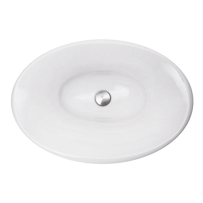 Nantucket Sinks Tortola Italian Fireclay Vanity Sink RC70640W