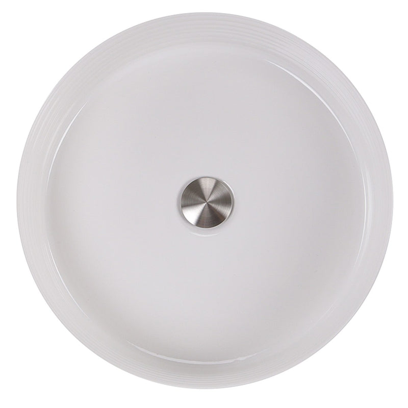 Nantucket Sinks Kiel Italian Fireclay Vanity Sink RC7102WV - view 2