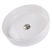 Nantucket Sinks Kiel Italian Fireclay Vanity Sink RC7102WV