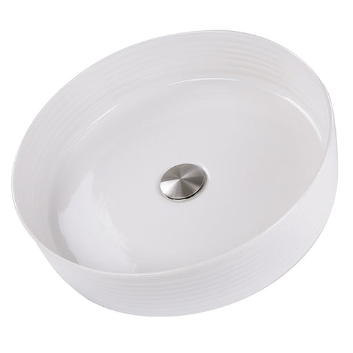 Nantucket Sinks Kiel Italian Fireclay Vanity Sink RC7102WV
