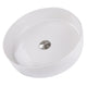 Nantucket Sinks Kiel Italian Fireclay Vanity Sink RC7102WV