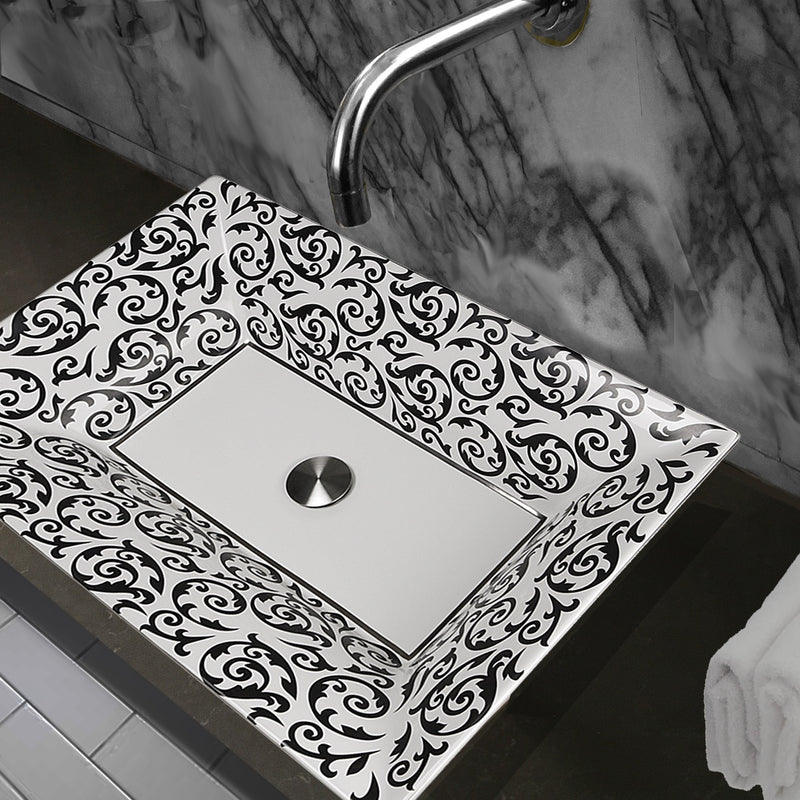 Nantucket Sinks La Maddalena Italian Fireclay Vanity Sink RC73040PD - view 7