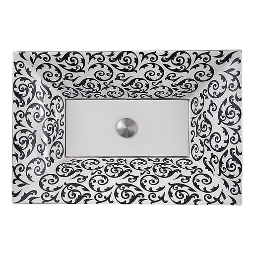 Nantucket Sinks La Maddalena Italian Fireclay Vanity Sink RC73040PD