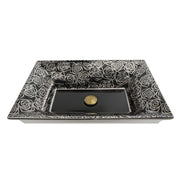 Nantucket Sinks Porto Cervo Italian Fireclay Vanity Sink RC73040PR - view 4