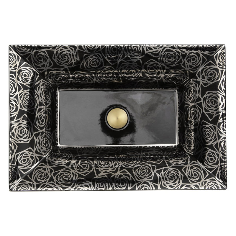 Nantucket Sinks Porto Cervo Italian Fireclay Vanity Sink RC73040PR