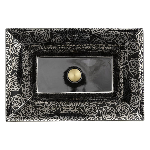 Nantucket Sinks Porto Cervo Italian Fireclay Vanity Sink RC73040PR
