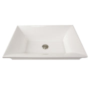 Nantucket Sinks Cannes Italian Fireclay Vanity Sink RC73040W - view 4