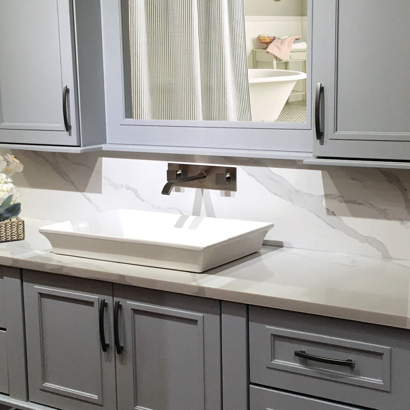 Nantucket Sinks Cannes Italian Fireclay Vanity Sink RC73040W - view 6