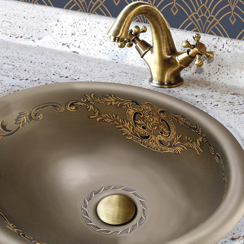 Nantucket Sinks St. Louis Italian Fireclay Vanity Sink RC73240BHY - view 5