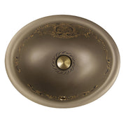 Nantucket Sinks St. Louis Italian Fireclay Vanity Sink RC73240BHY
