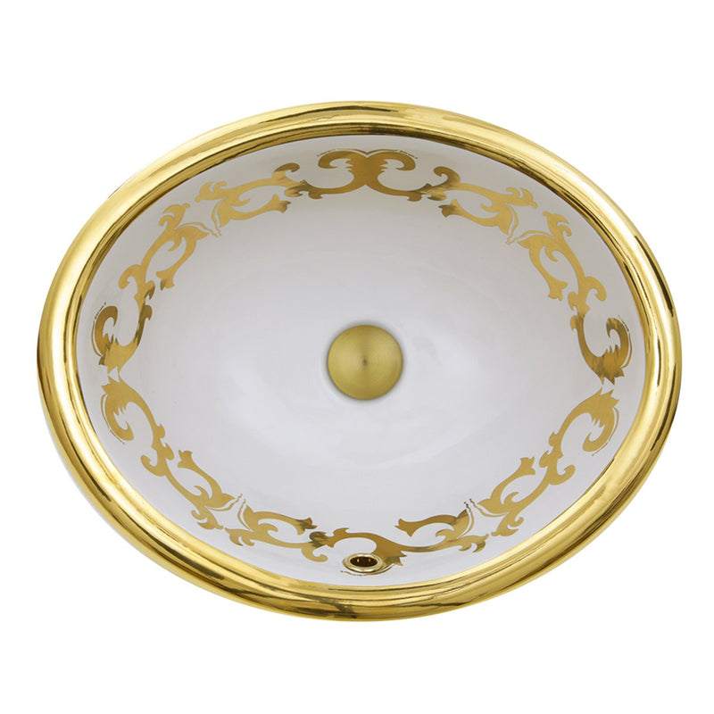 Nantucket Sinks Sanremo Italian Fireclay Vanity Sink RC73240GS