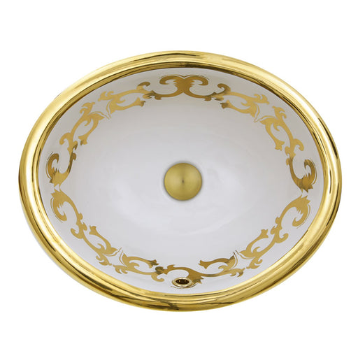 Nantucket Sinks Sanremo Italian Fireclay Vanity Sink RC73240GS
