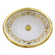 Nantucket Sinks Sanremo Italian Fireclay Vanity Sink RC73240GS