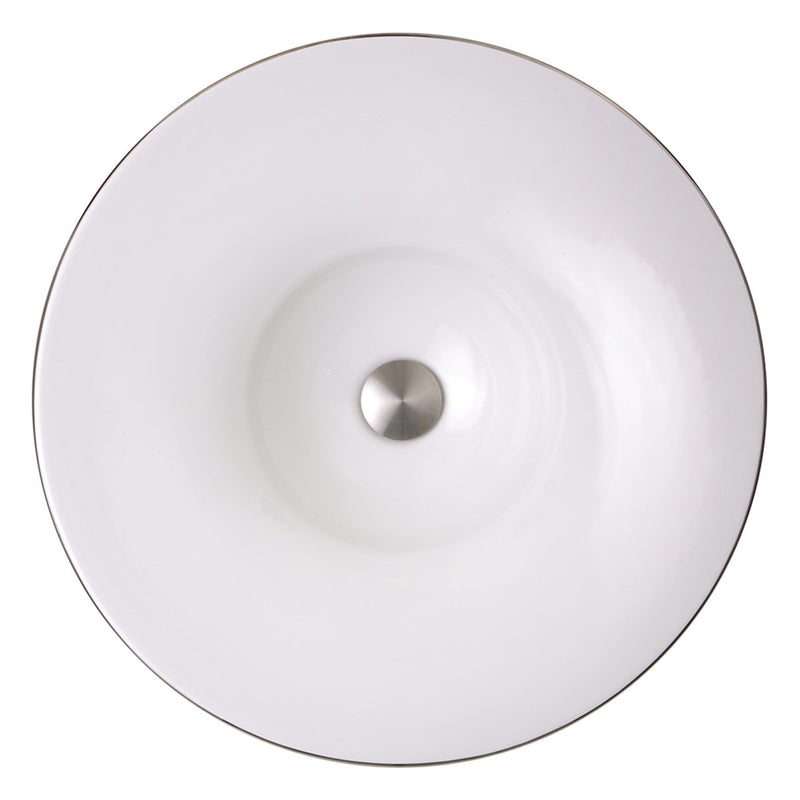 Nantucket Sinks St. Malo Italian Fireclay Vanity Sink RC77240P - view 4