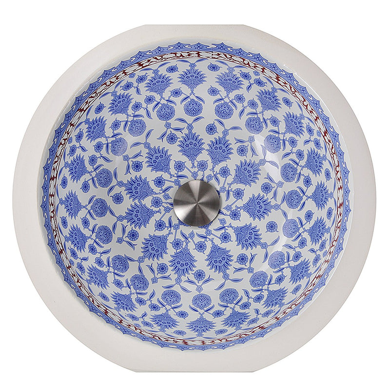 Nantucket Sinks Santorini Italian Fireclay Vanity Sink RC78140M