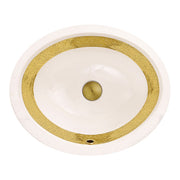 Nantucket Sinks Anzio Italian Fireclay Vanity Sink RC78340GRD