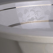 Nantucket Sinks Izola Italian Fireclay Vanity Sink RC78340SL - view 2
