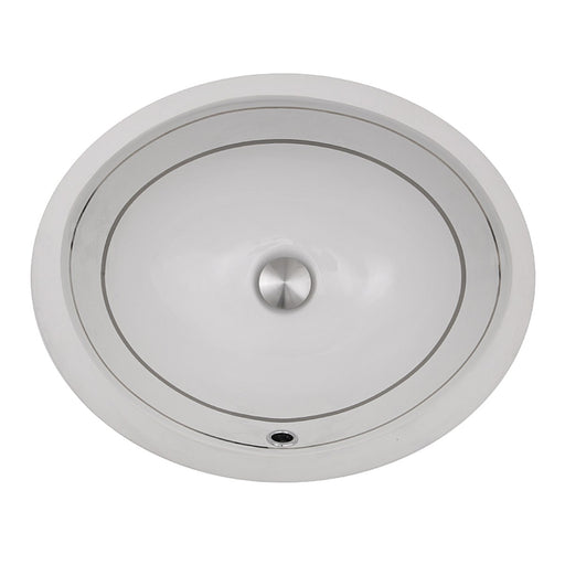 Nantucket Sinks Izola Italian Fireclay Vanity Sink RC78340SL