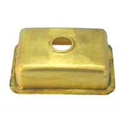 Nantucket Sinks 20 Inch Hammered Brass Bar/Island Sink REB2014 - view 5