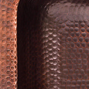 Nantucket Sinks REHC-2.5 - Hammered Copper Rectangle Bar Sink - view 5