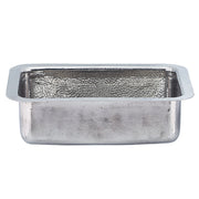 Nantucket Sinks 20 Inch Hammered Stainless Bar/Island Sink - Polished Stainless Steel RES2014 - view 2