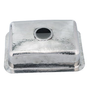 Nantucket Sinks 20 Inch Hammered Stainless Bar/Island Sink - Polished Stainless Steel RES2014 - view 5