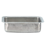 Nantucket Sinks 20 Inch Hammered Stainless Bar/Island Sink - Matte / Brushed Stainless Steel RES2014-MF - view 2