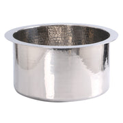 Nantucket Sinks RS15-SS 15-Inch Hand Hammered Round Stainless Steel Bar Sink - view 3