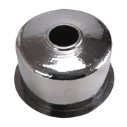 Nantucket Sinks RS15-SS 15-Inch Hand Hammered Round Stainless Steel Bar Sink - view 4