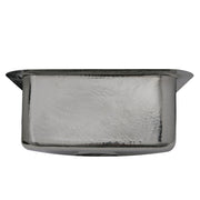Nantucket Sinks SQRS-7 16.5 Inch Square Hammered Stainless Bar Sink - view 4