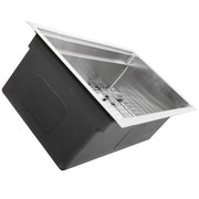 Nantucket Sinks SR-PS-3620-16 - 36 Inch Pro Series Large Prep Station Single Bowl Undermount Stainless Steel Kitchen Sink with Compatible Accessories - view 6