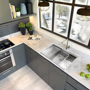 Nantucket Sinks SR-PS-3620-16 - 36 Inch Pro Series Large Prep Station Single Bowl Undermount Stainless Steel Kitchen Sink with Compatible Accessories - view 7