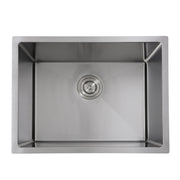 Nantucket Sinks Pro Series 23 inch Undermount Small Radius Corners Stainless Steel Utility/Laundry Sink SR2318-12-16
