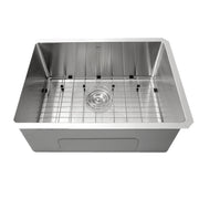 Nantucket Sinks SR2318 - Pro Series Rectangle Single Bowl Undermount Small Radius Corners Stainless Steel Kitchen Sink SR2318-16 - view 2