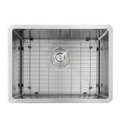 Nantucket Sinks SR2318 - Pro Series Rectangle Single Bowl Undermount Small Radius Corners Stainless Steel Kitchen Sink SR2318-16