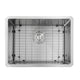 Nantucket Sinks SR2318 - Pro Series Rectangle Single Bowl Undermount Small Radius Corners Stainless Steel Kitchen Sink SR2318-16
