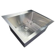 Nantucket Sinks SR2522-16 Pro Series Small Radius Topmount Single Hole Stainless Steel Drop In Kitchen Sink , 16 Gauge - view 3