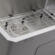 Nantucket Sinks SR2818 - Pro Series Rectangle Single Bowl Undermount Small Radius Corners Stainless Steel Kitchen Sink, 16 Gauge SR2818-16 - view 3