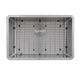 Nantucket Sinks SR2818 - Pro Series Rectangle Single Bowl Undermount Small Radius Corners Stainless Steel Kitchen Sink, 16 Gauge SR2818-16