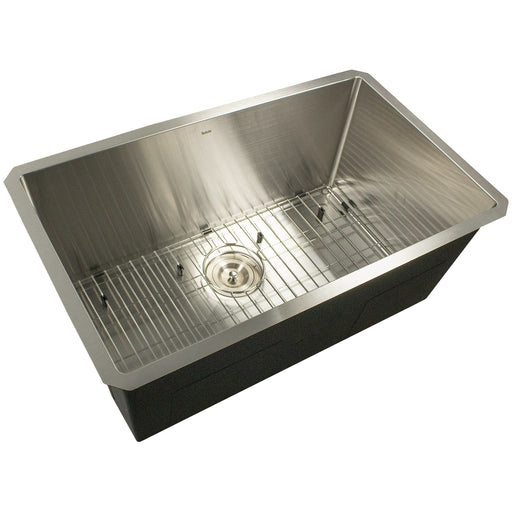 Nantucket Sinks SR3018-12-16 - Pro Series Single Bowl Undermount Stainless Laundry /Kitchen Sink - view 2