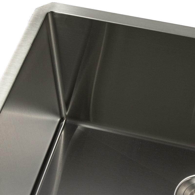 Nantucket Sinks SR3018-12-16 - Pro Series Single Bowl Undermount Stainless Laundry /Kitchen Sink - view 5