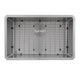 Nantucket Sinks SR3018 - Pro Series Rectangle Single Bowl Undermount Small Radius Corners Stainless Steel Kitchen Sink, 16 Gauge