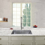 Nantucket Sinks 30-inch Single Bowl Zero Radius ADA Stainless Steel Kitchen Sink SS-PRO-ZR3018-5.5 - view 6