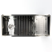 Nantucket Sinks STEPPE3918 Pro Series Undermount Stainless Steel Kitchen Sink with Compatible Accessories - view 2