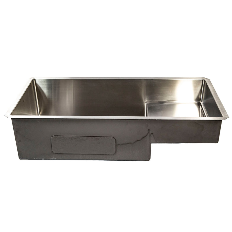 Nantucket Sinks STEPPE3918 Pro Series Undermount Stainless Steel Kitchen Sink with Compatible Accessories - view 6