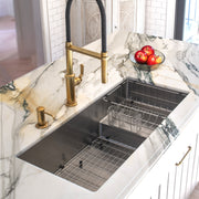 Nantucket Sinks STEPPE3918 Pro Series Undermount Stainless Steel Kitchen Sink with Compatible Accessories - view 9
