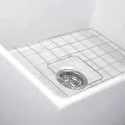 Nantucket Sinks 27 Inch Farmhouse Fireclay Sink with Drain and Grid T-FCFS27 - view 4