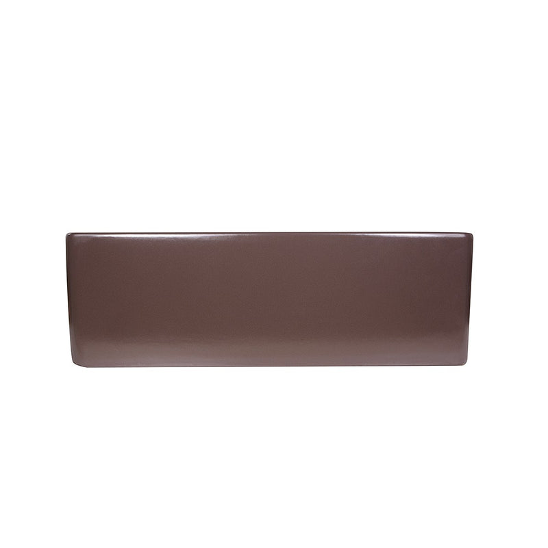 Nantucket Sinks 30 Inch Coffee Brown Fireclay Farmhouse Kitchen Sink T-FCFS30CB - view 4