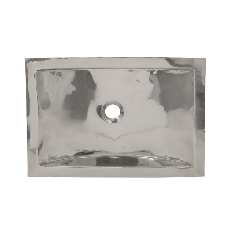 Nantucket Sinks Stainless Steel Rectangle Bathroom Sink TRS-SM - view 3